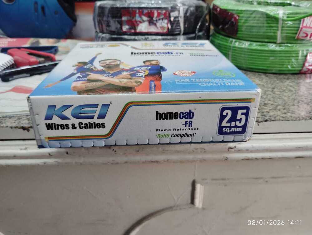 2.5Sqmm KEI तार और केबल