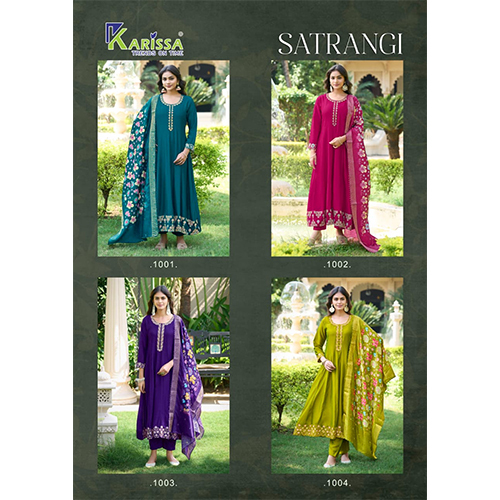 FULL KALI FULL GHERA TOP PANT WITH DUPATTA