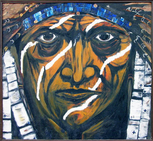 Red Indian Paintings