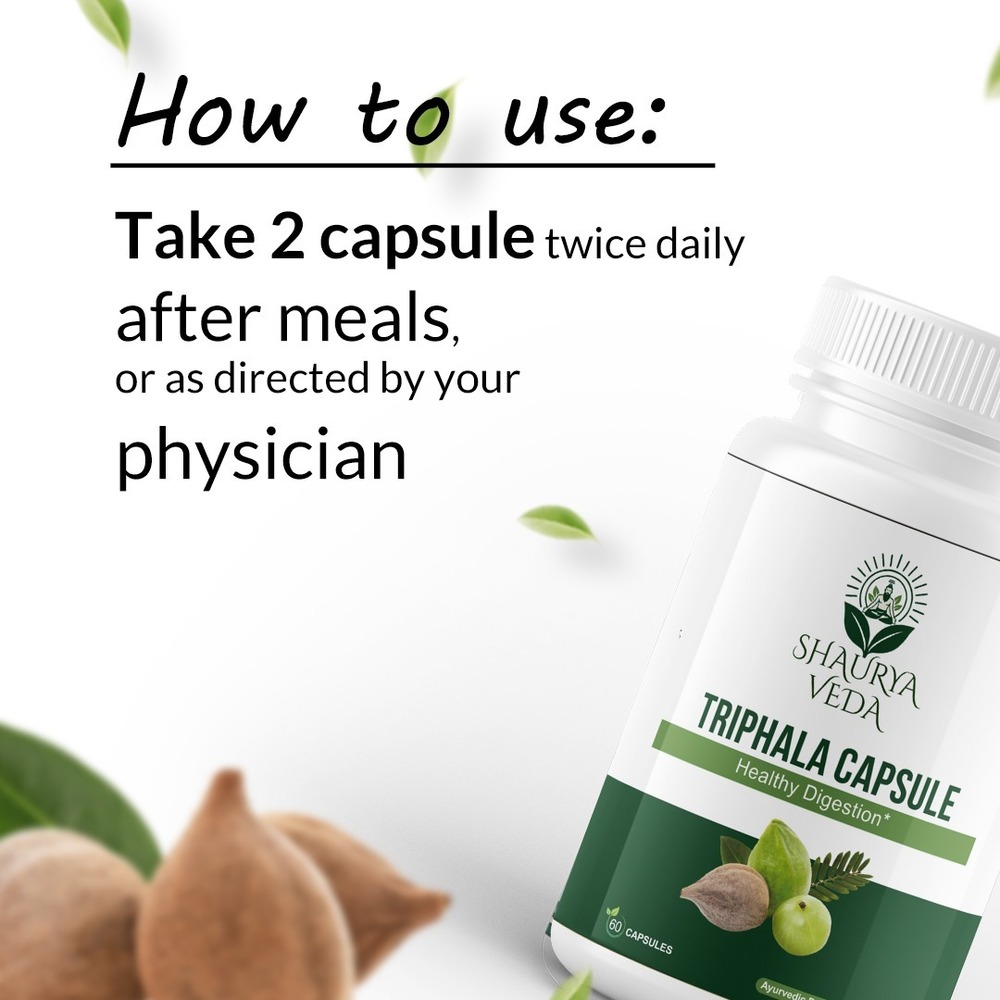 Triphala Capsule - Packaging Size: Standard