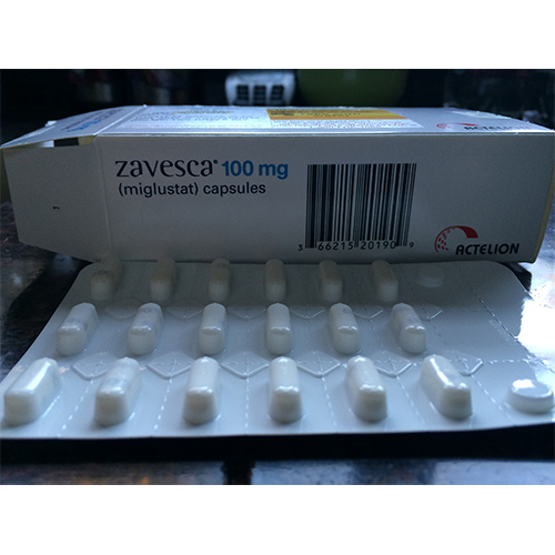 ZAVESCA 100MG  CAPSULE