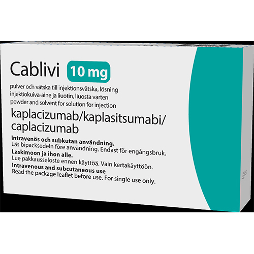 CABLIVI 10 MG INJECTION
