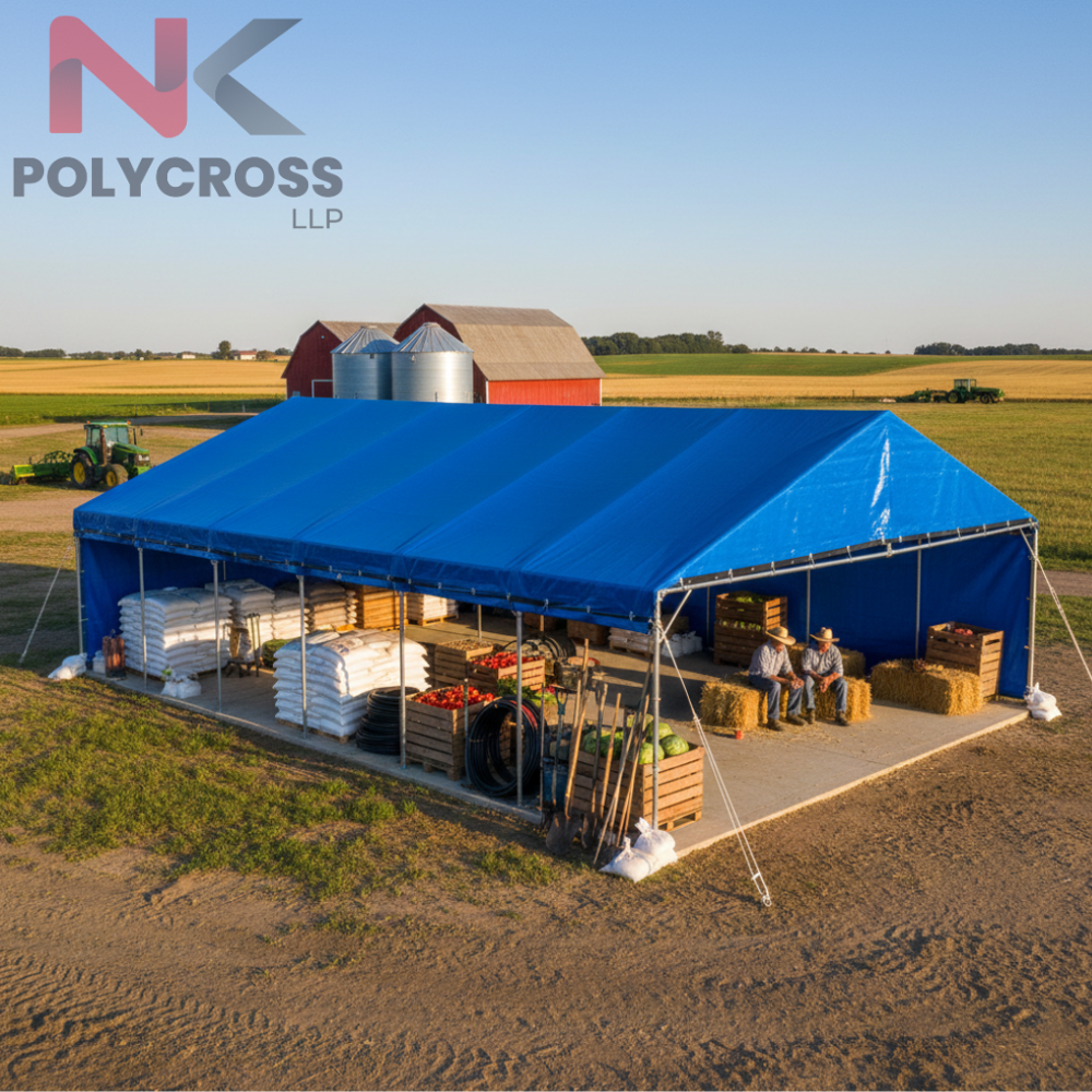 Multi-purpose Farm Sheet - Color: Blue/yellow
