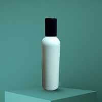 Hdpe Round Shape Bottle - Color: White