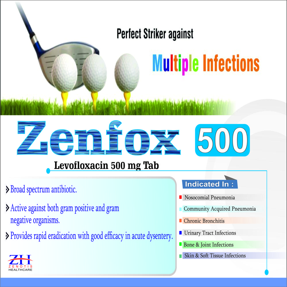 Levofloxacin 500mg Tablets - Drug Type: Specific Drug