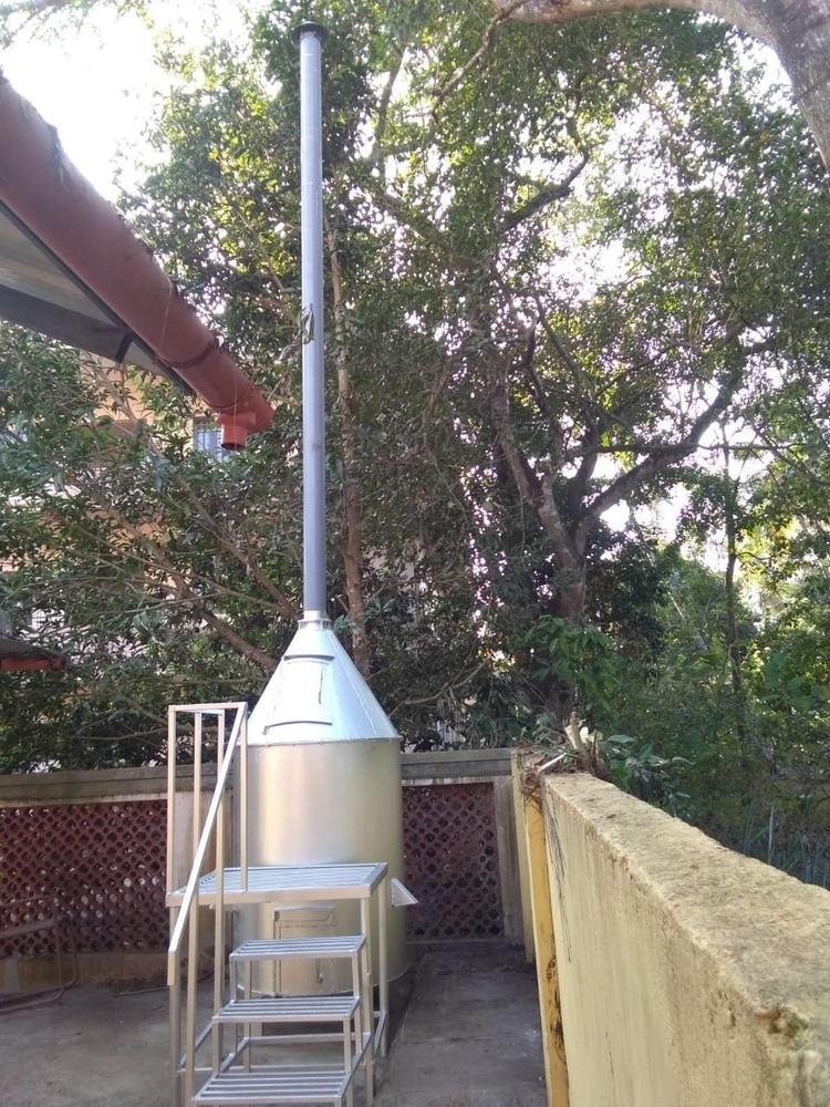 Incinerator 5 Kg To 1 Ton - Height: 30 Inch (In)