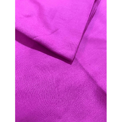 Fuchsia Cotton Fabric - Application: Apparel/Clothing