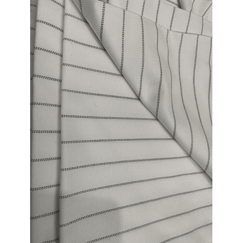 PV Mens Stripe White Fabric