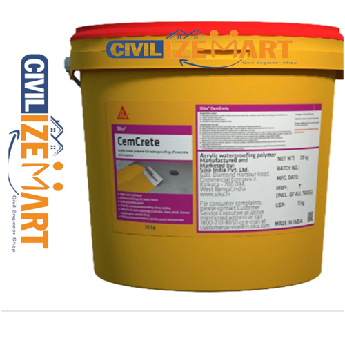 SIKA CEMCRETE (20KG) WATERPROOFING CHEMICALS