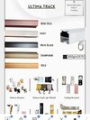 Curtain M Track - Color: Off White