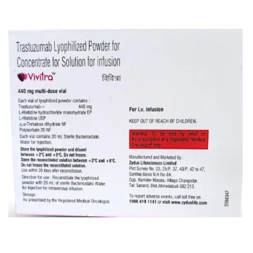 Vivitra 440 mg Injection