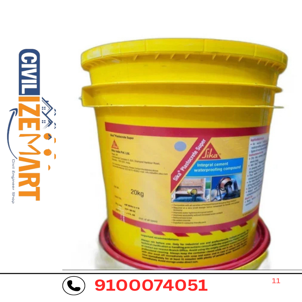SIKA  PKLASTOCRETE SUPER LIQUID CEMENTITOUS COATING