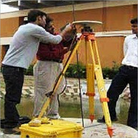 डीजीपीएस सर्वे के बेस स्टेशन की स्थापना