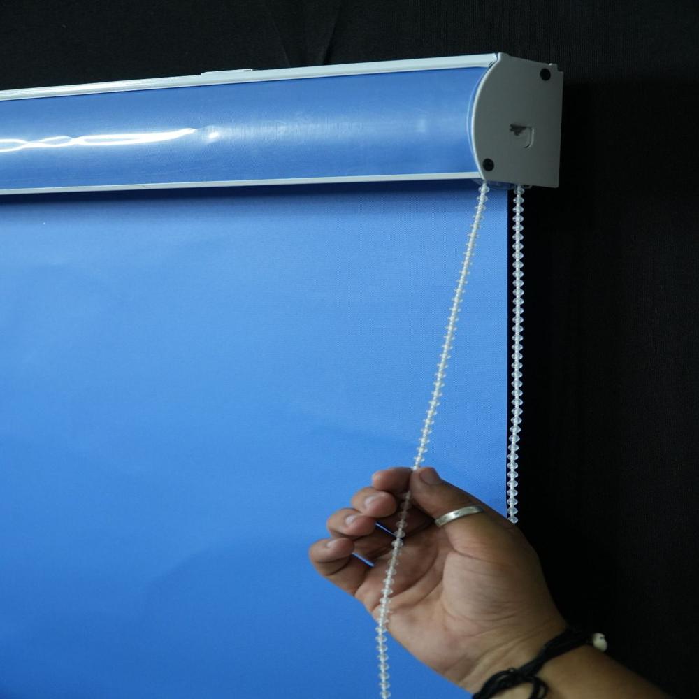 Blackout Roller Blinds - Color: Black