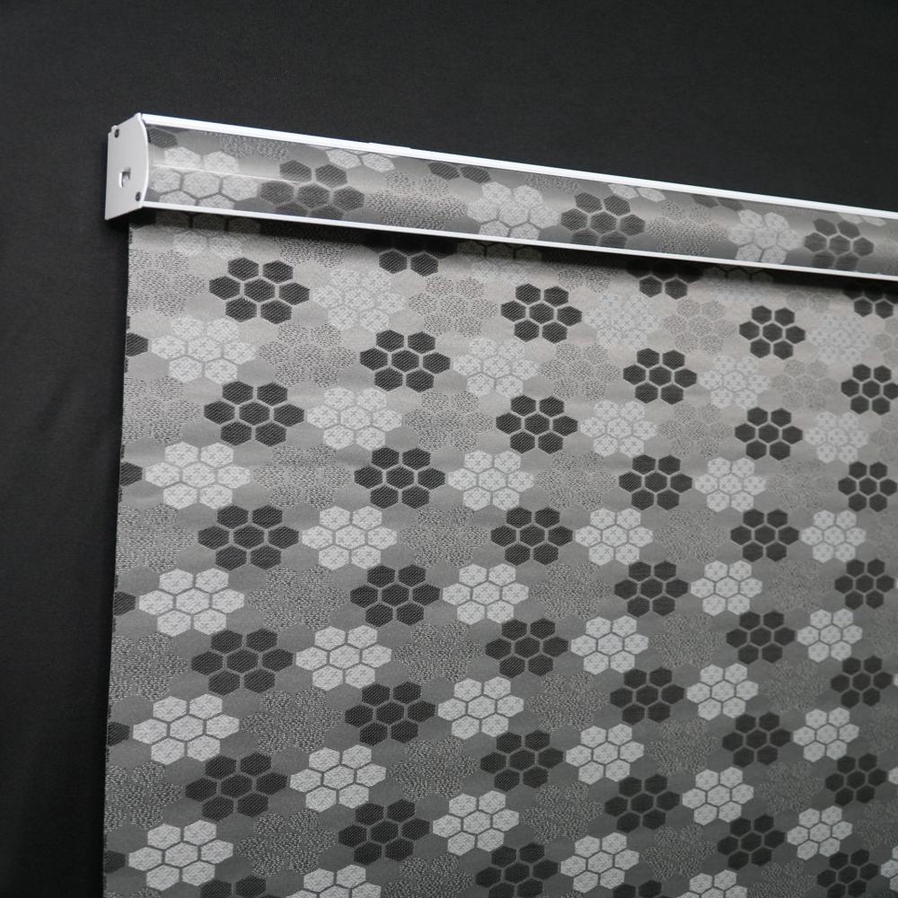 Blackout Roller Blinds - Color: Black