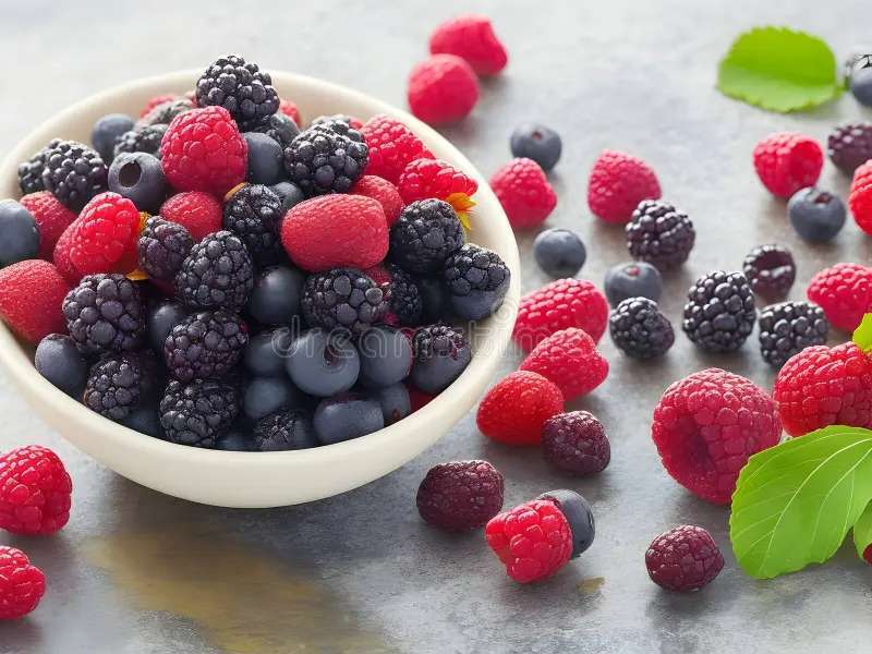 Frozen Mixberry - Color: Red