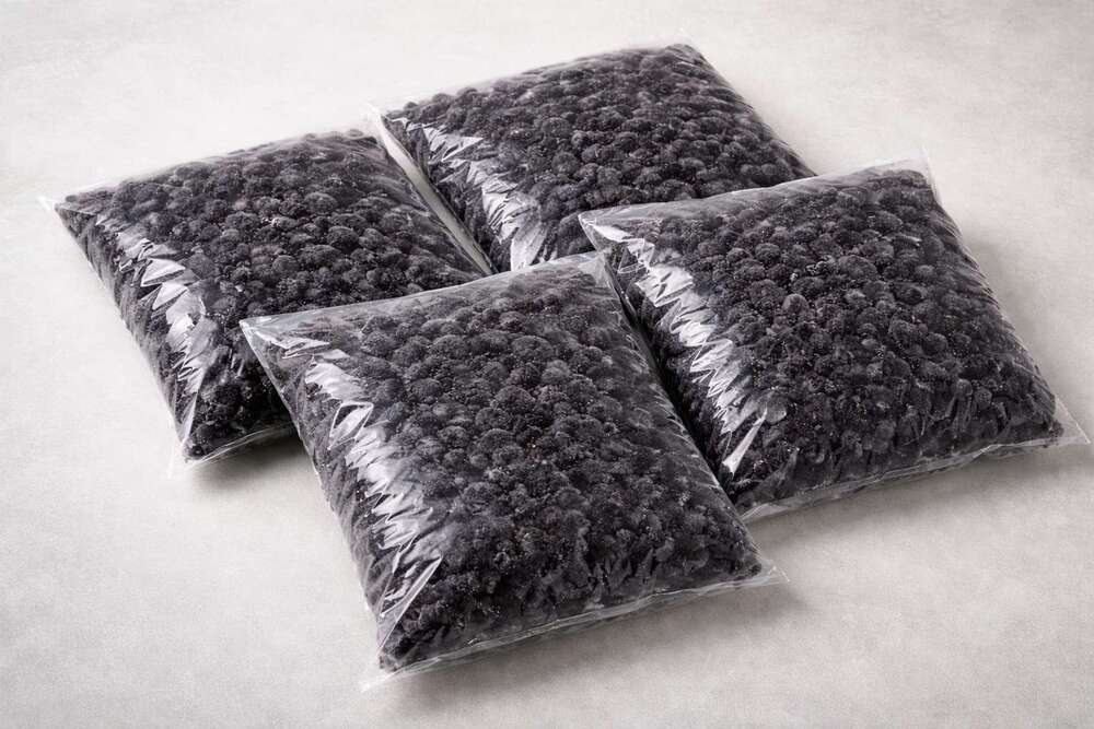 High Grade Frozen  Blackberry