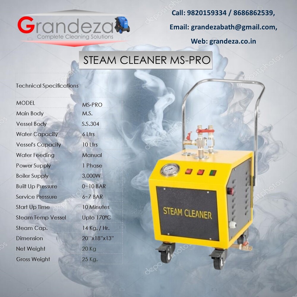 GRANDEZA STEAM CLEANER MS-PRO