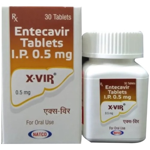 X Vir 0.5 mg Tablet