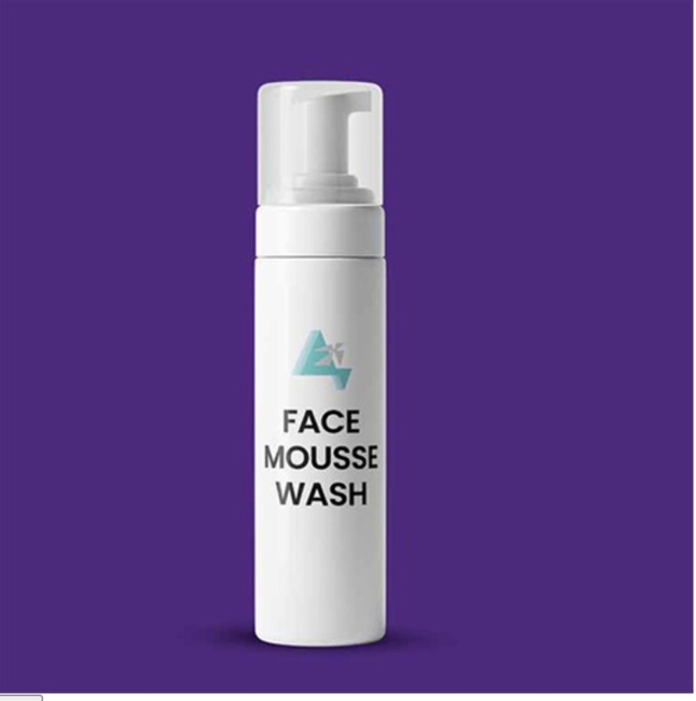 Face Mousse Wash - Color: Clear