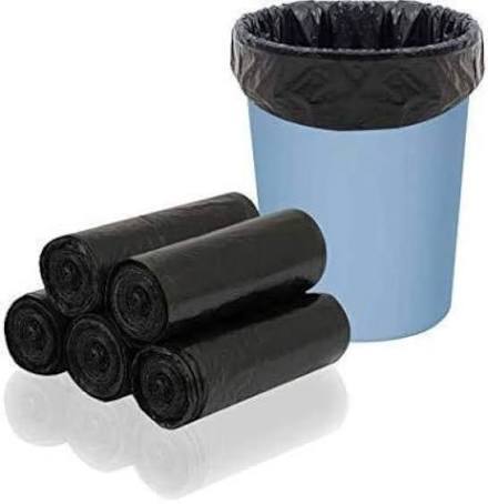Plastic Garbage Bag Roll - Color: Black