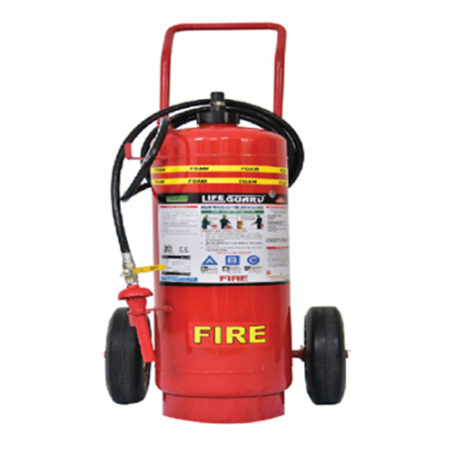45Ltr Mechanical Foam Gas Cartridge Trolley  Fire Extinguisher