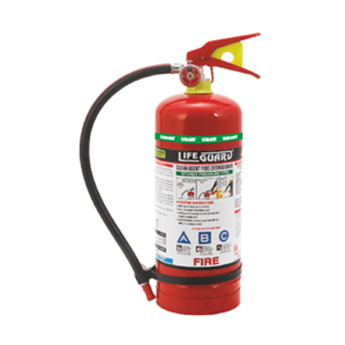 6kg Clean Agent Type Fire Extinguisher