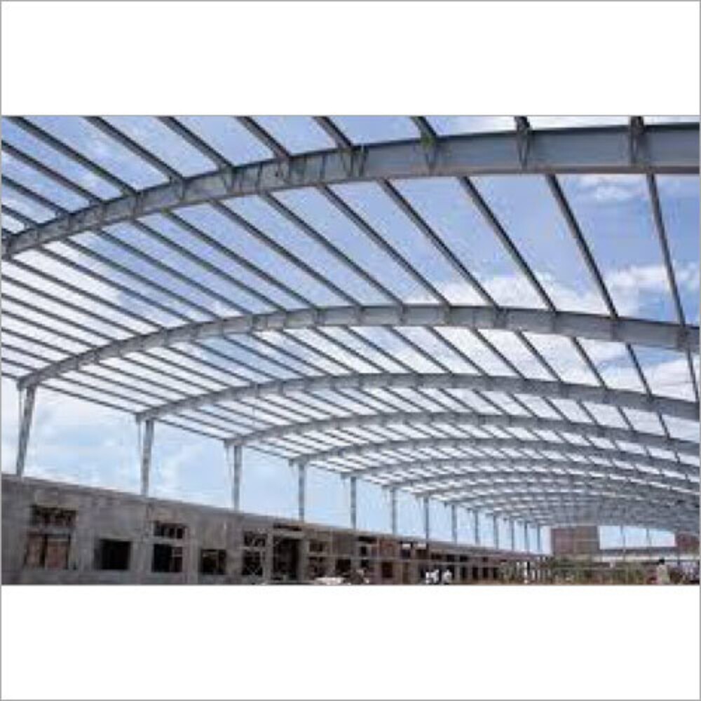 Steel Pre-engineered Buildings - Color: Silver
