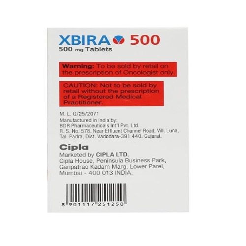 Xbira 500 mg Tablet