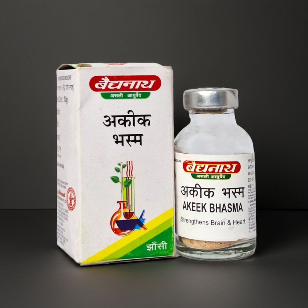 Baidyanath Akeek Bhasma 10g