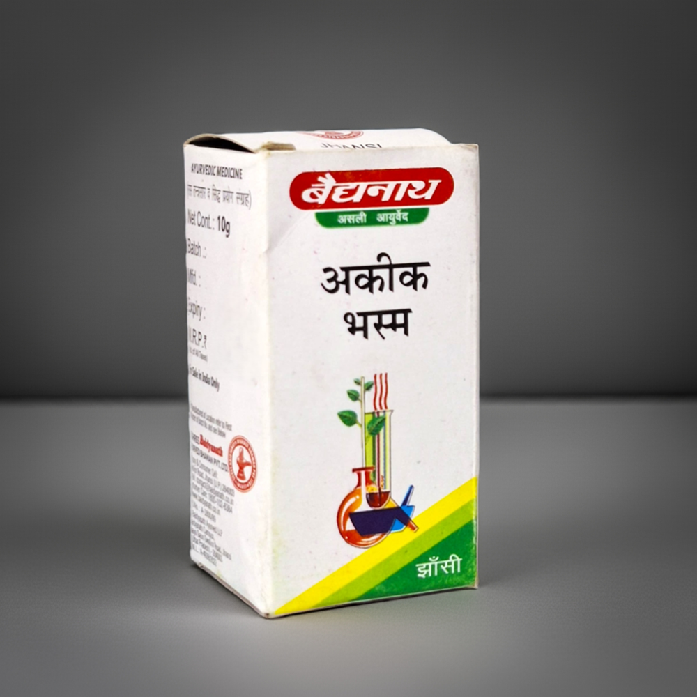 Baidyanath Akeek Bhasma 10g