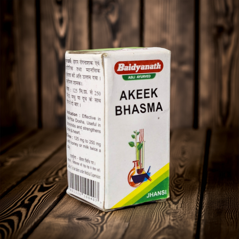 Baidyanath Akeek Bhasma 10g