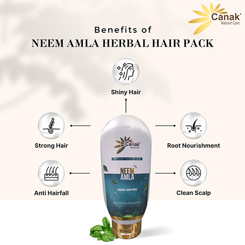 Neem Amla herbal hair pack