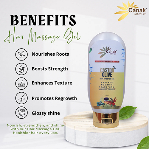 Olive Castor Hair Massage Gel 120ml