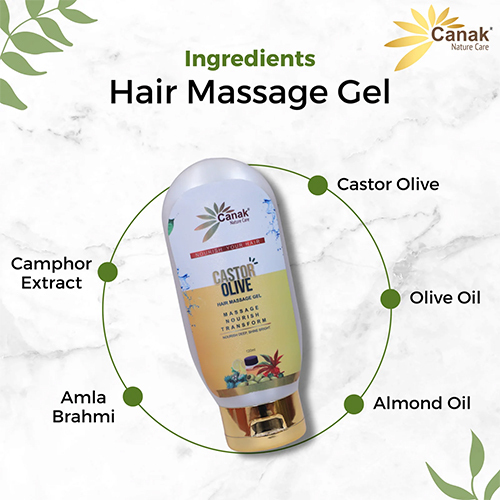 Olive Castor Hair Massage Gel 120ml
