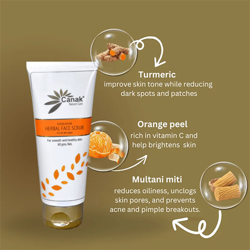 Exfoliation Herbal Face Scrub