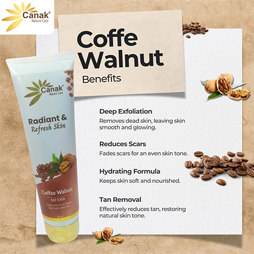 Coffee Walnut Face Scrub