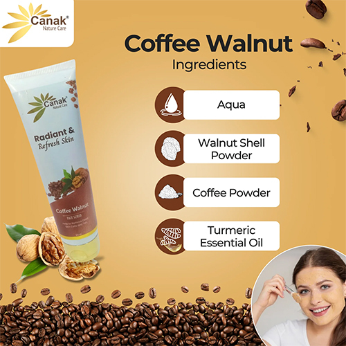 Coffee Walnut Face Scrub