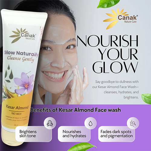Kesar Almond Face Wash