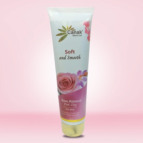 Rose Almond Pink Clay Face Wash