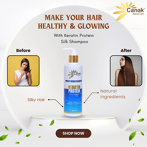 Keratin Protein Silk Shampoo