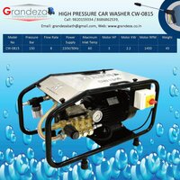 GRANDEZA MAGNA HIGH PRESSURE CAR WASHER CW-0815