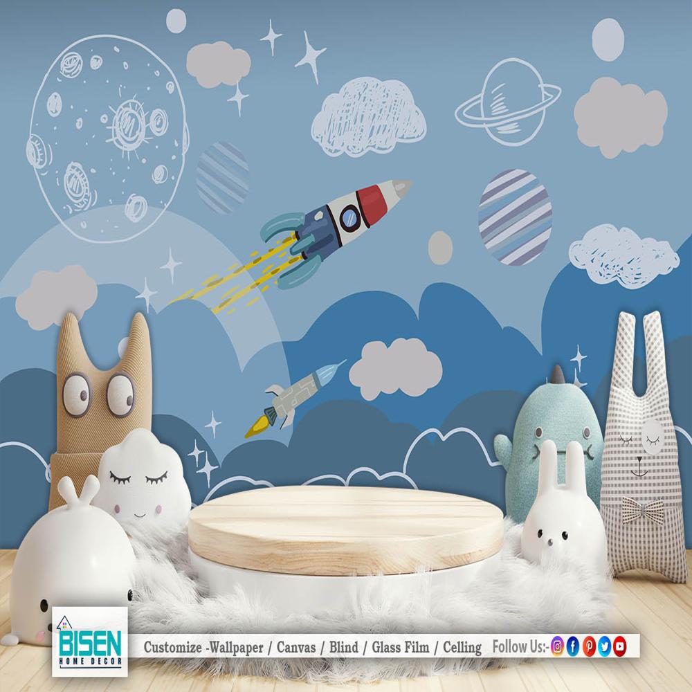 Childrens Wallpaper - Material: Non Woven