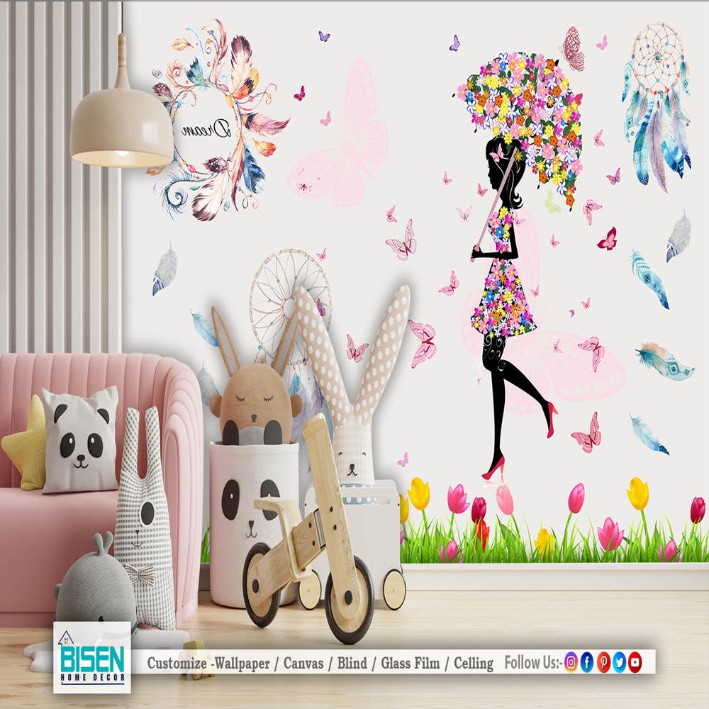 Childrens Wallpaper - Material: Non Woven