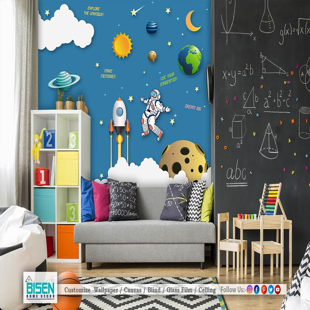 Nursery Wallpaper - Material: Non Woven