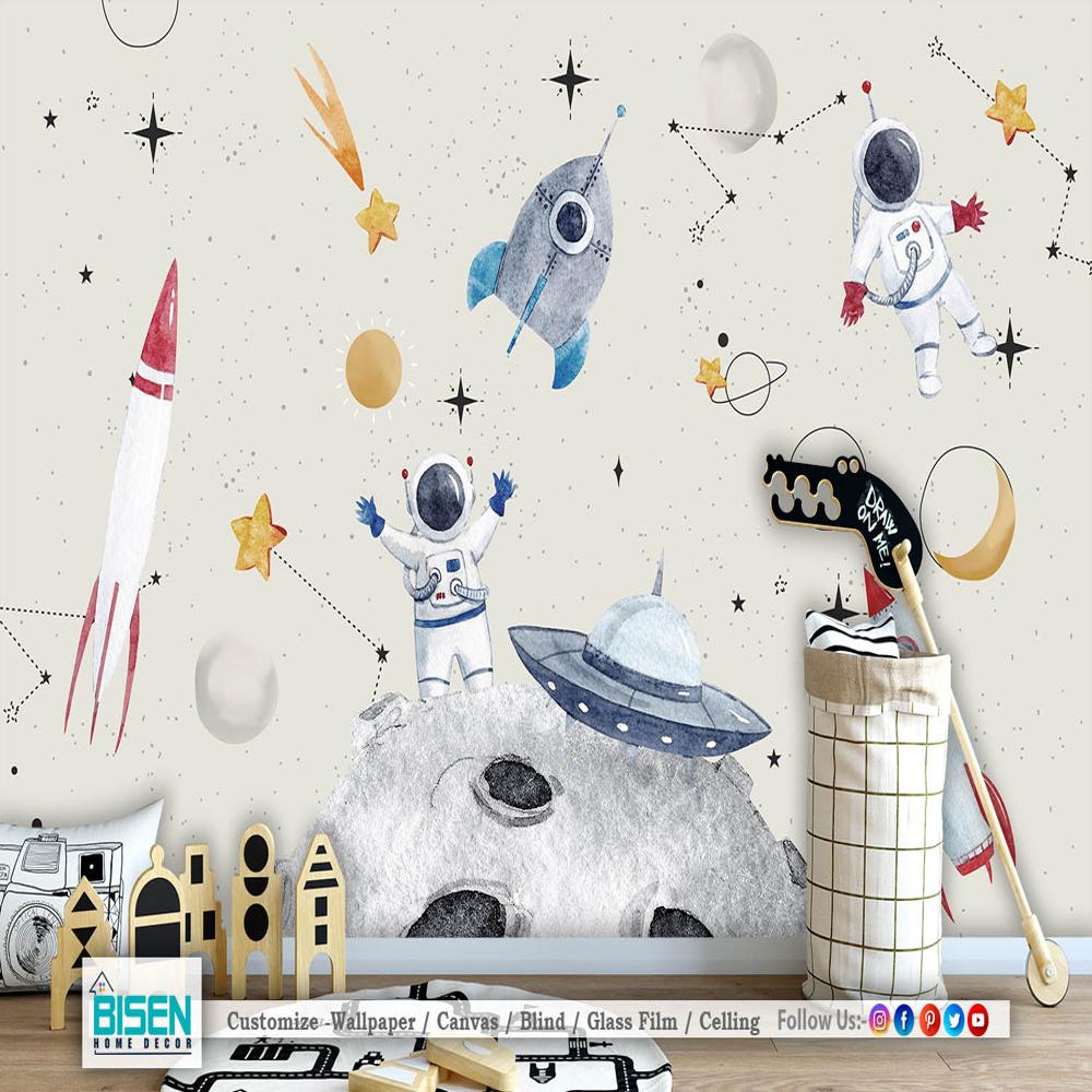 Nursery Wallpaper - Material: Non Woven