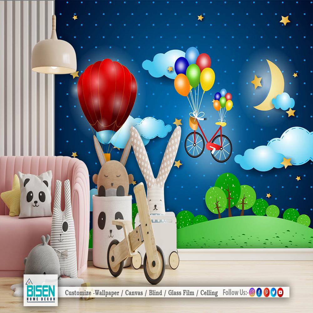 Nursery Wallpaper - Material: Non Woven