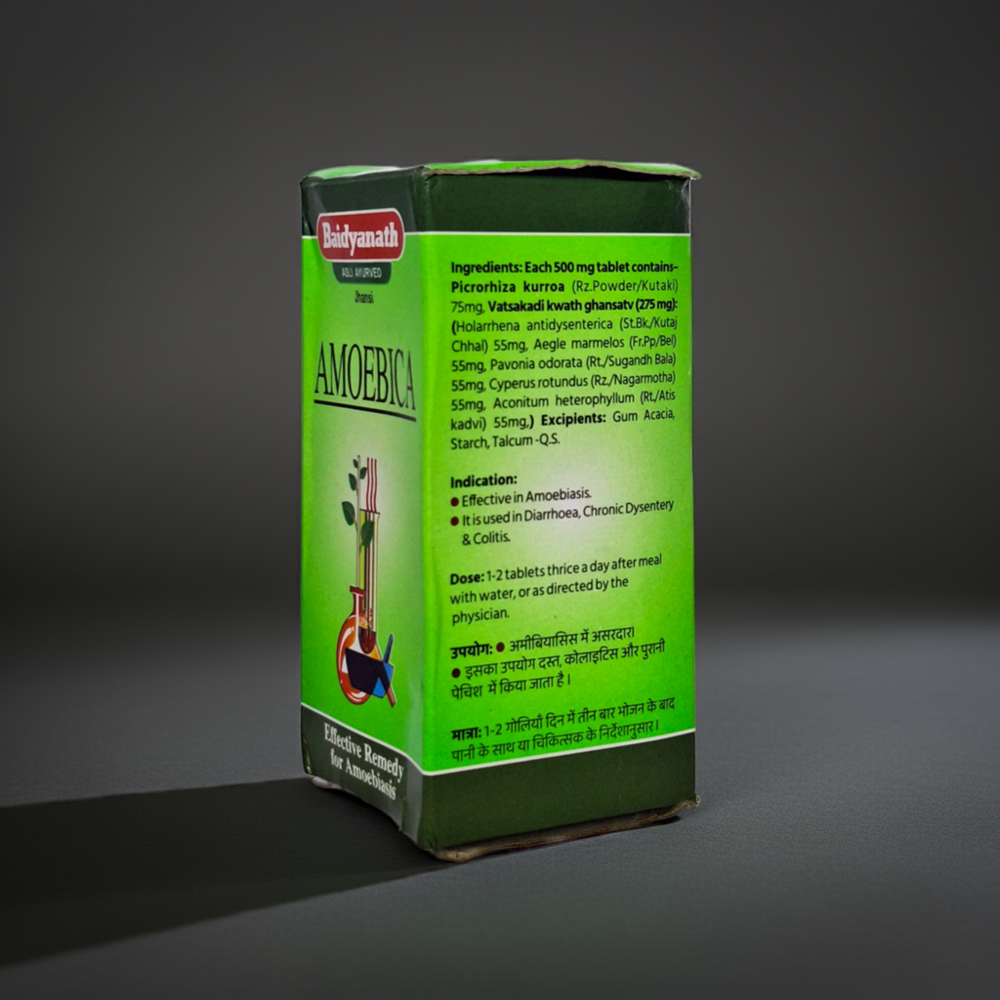 Baidyanath Amoebica 100 Tablets