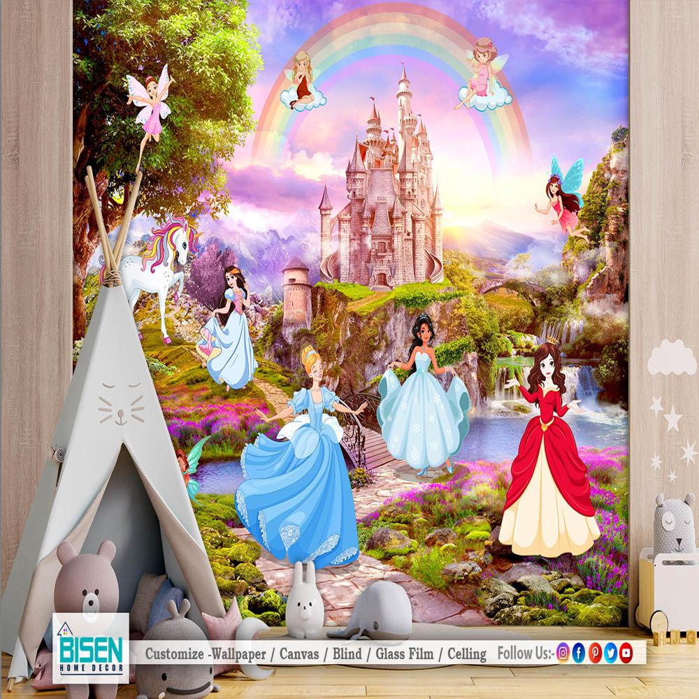 Playroom Wallpaper - Material: Non Woven