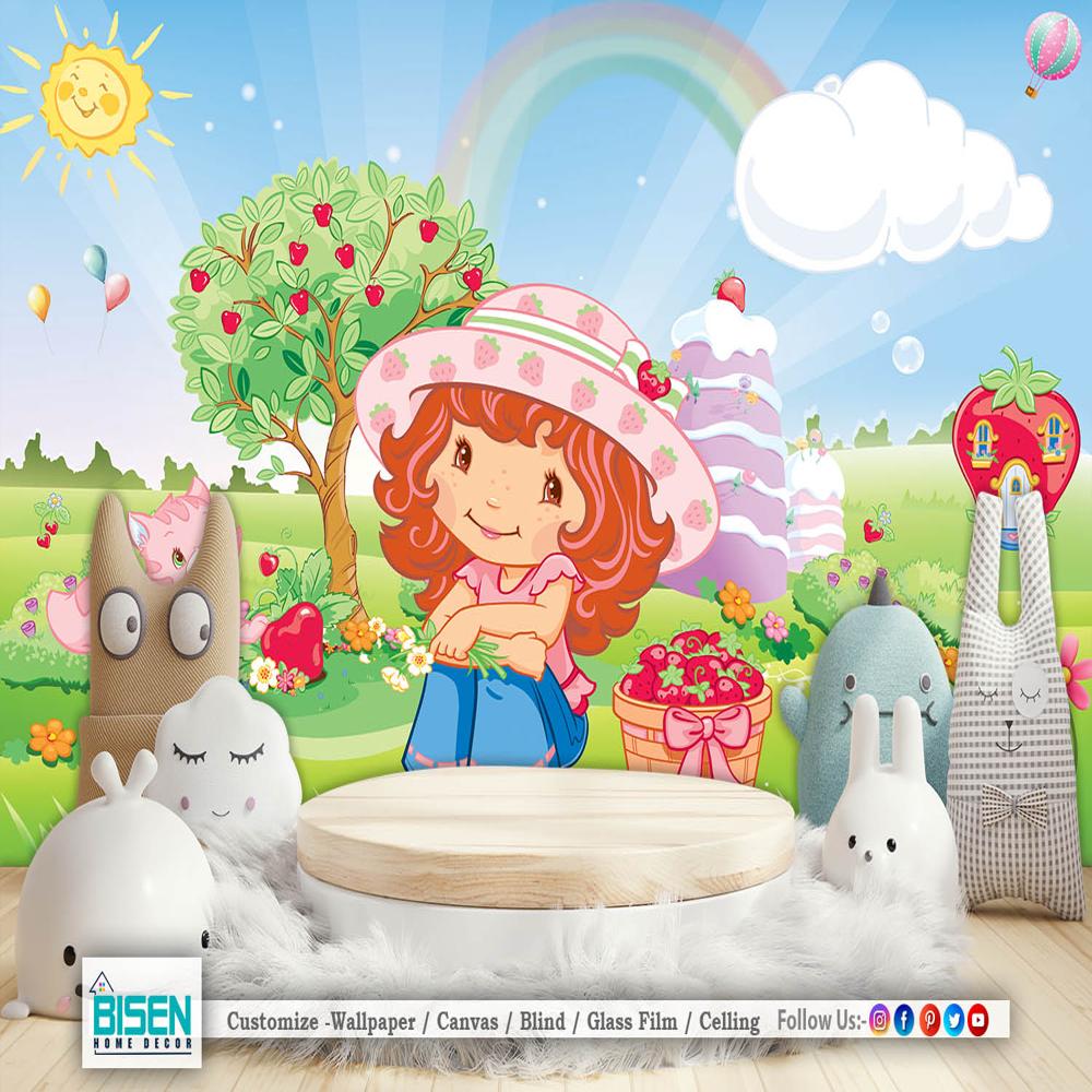 Playroom Wallpaper - Material: Non Woven